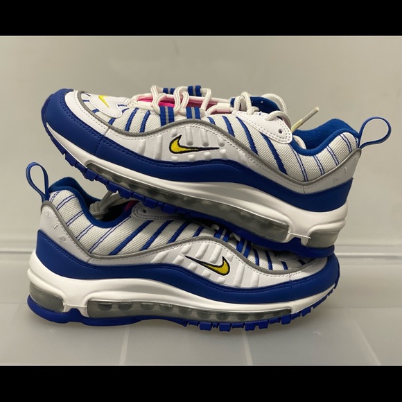 nike air max 98 white indigo